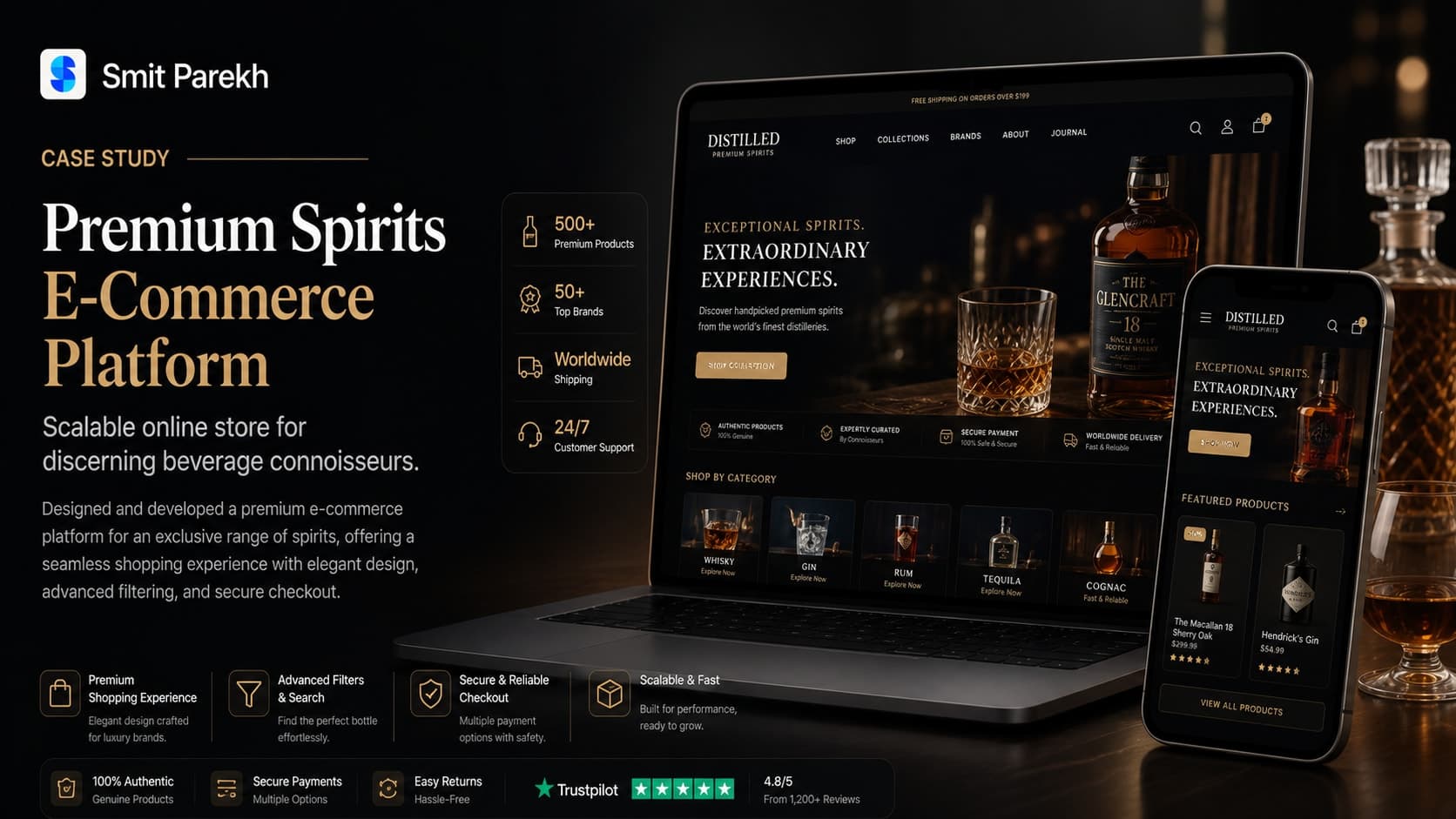 Premium Spirits E-Commerce Platform