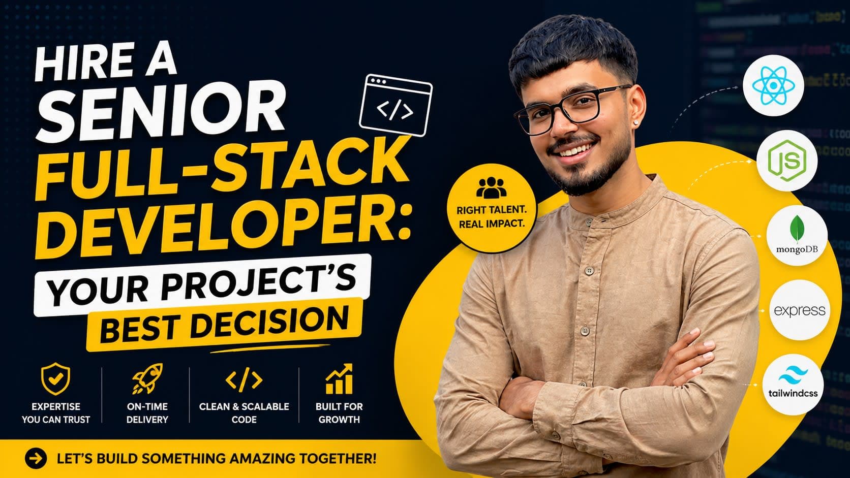 Hire a Senior Full-Stack Developer: Your Project's Success