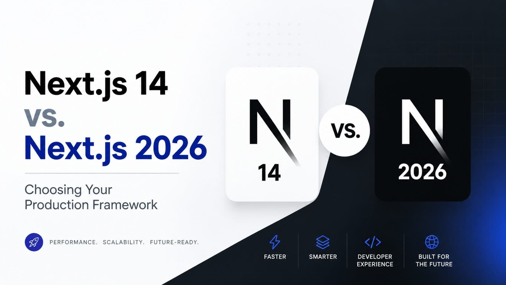 Next.js 14 vs. Next.js 2026: Choosing Your Production Framework