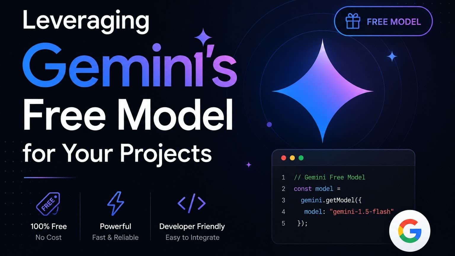 Leveraging Gemini's Free Model for Your Projects