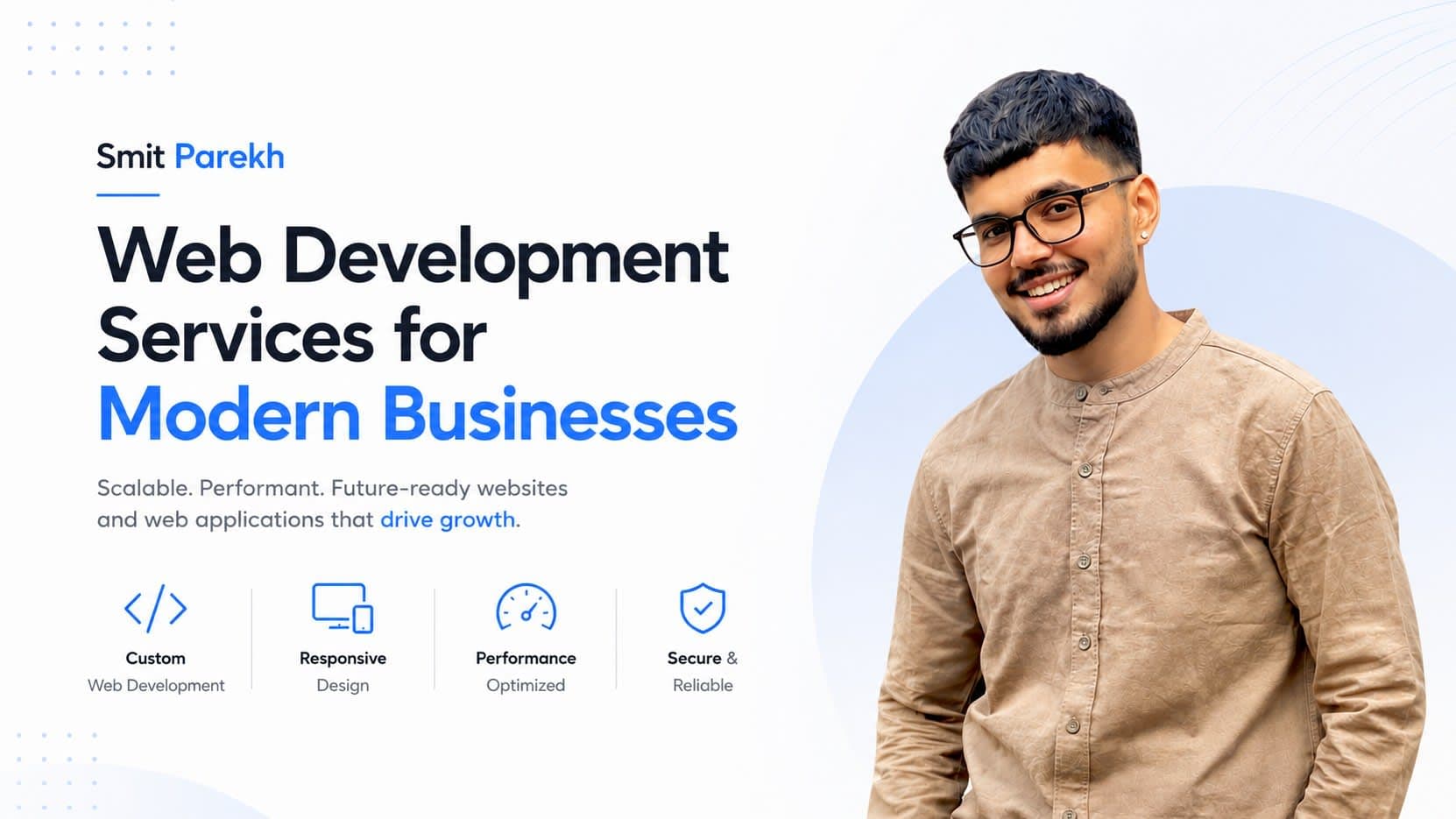 Smit Parekh Web Development Services for Modern Businesses