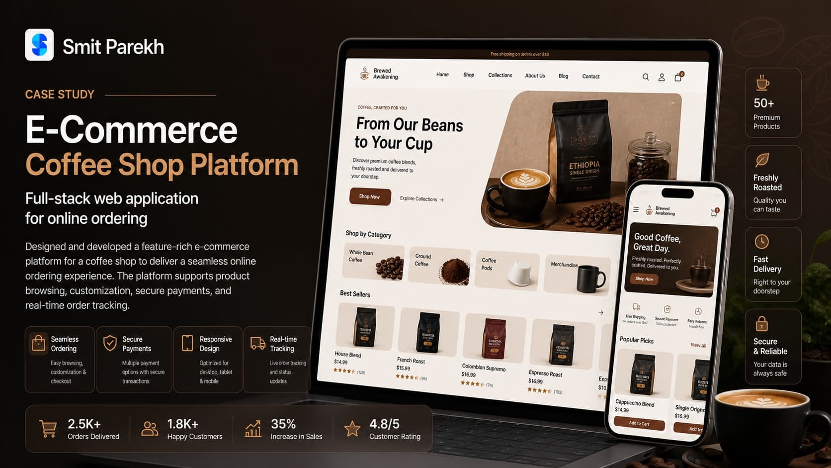 E-Commerce Coffee Shop Platform