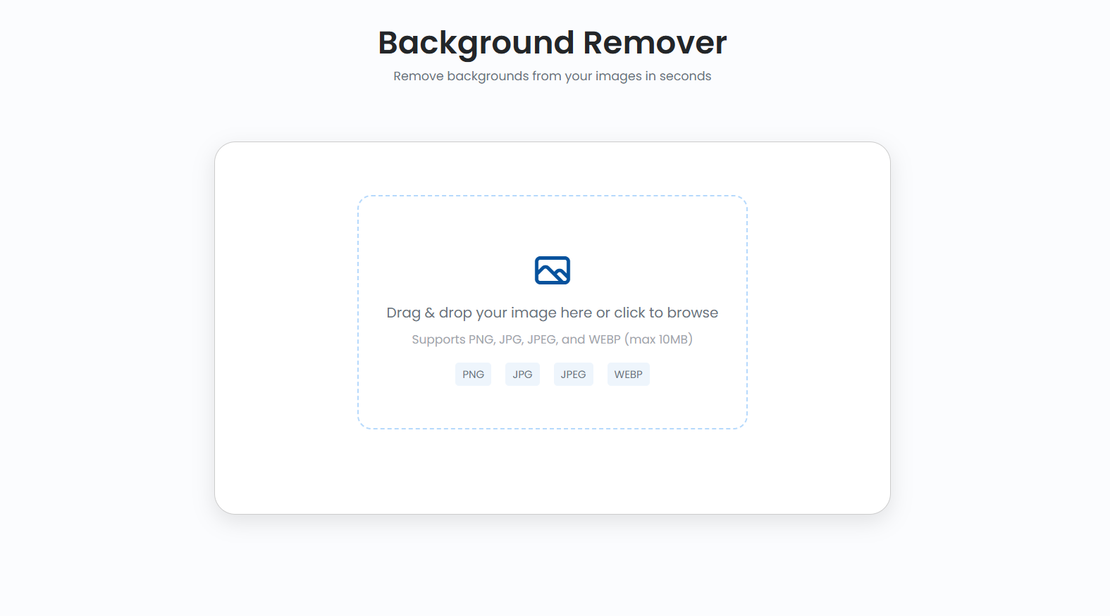 Background Remover Tool